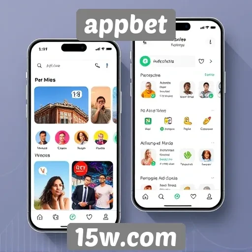 Análise da interface do usuário no site appbet
